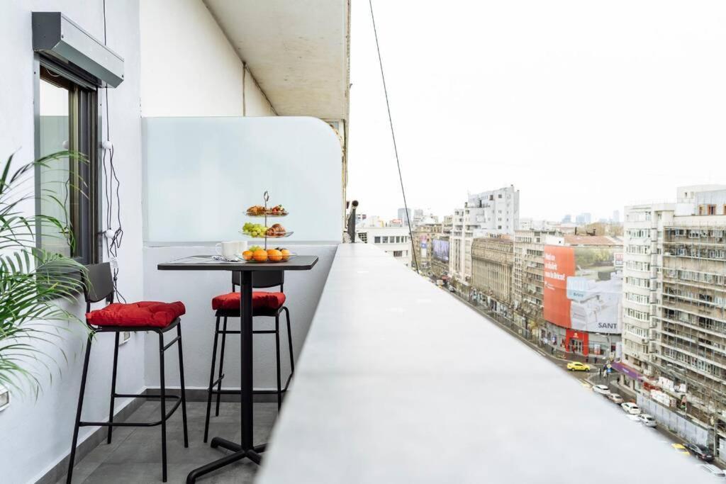 Amazing City View - Terrace+Netflix - City Center 부쿠레슈티 외부 사진